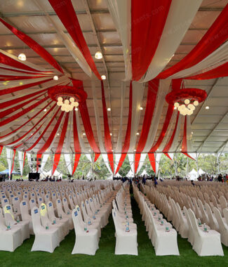 2000 people tent for outdoor event