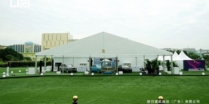 Clear Span Event Tent Clear Top For Vip Banquets