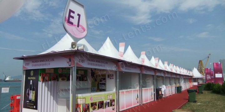 Pagoda Marquee Rental for wedding reception