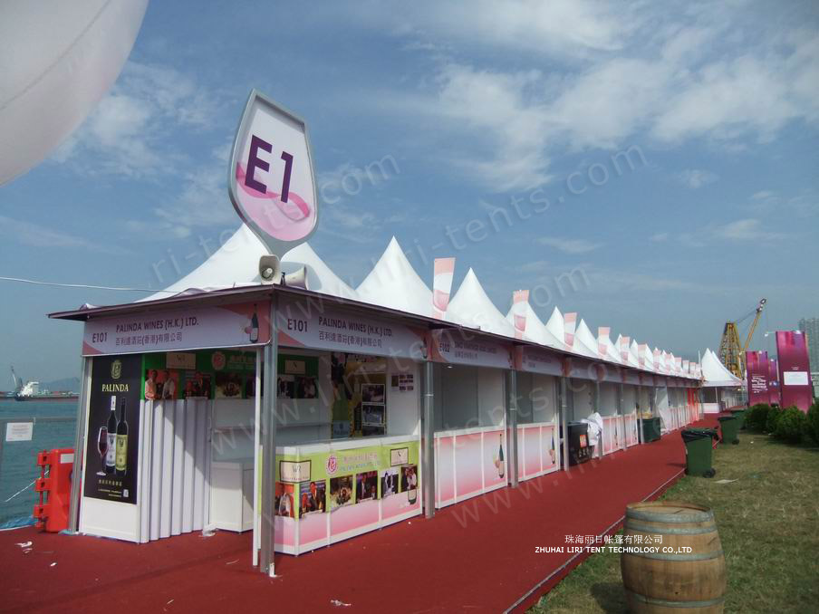 Pagoda Marquee Rental for wedding reception