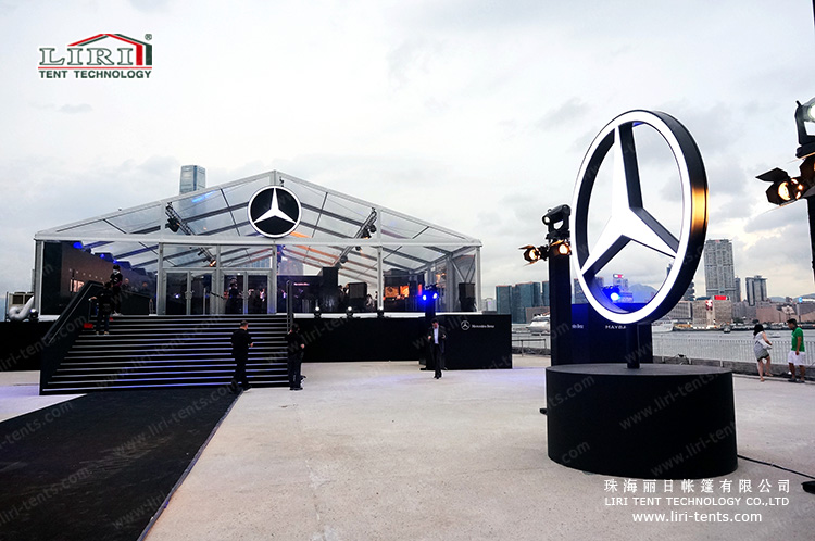 20x30m transparent for Benz Car Show (17)