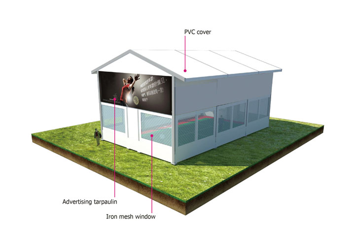 Large Structure Sport Tent for Basketball Games