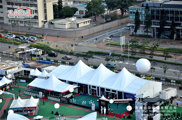 20m clear-span tent for Marathon in Changsha