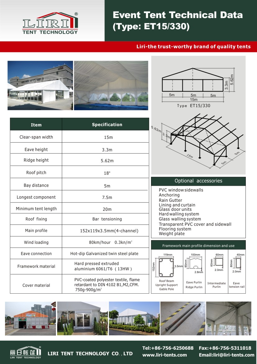 500 People Outdoor Event Tent With Glass Wall System For  Hajj