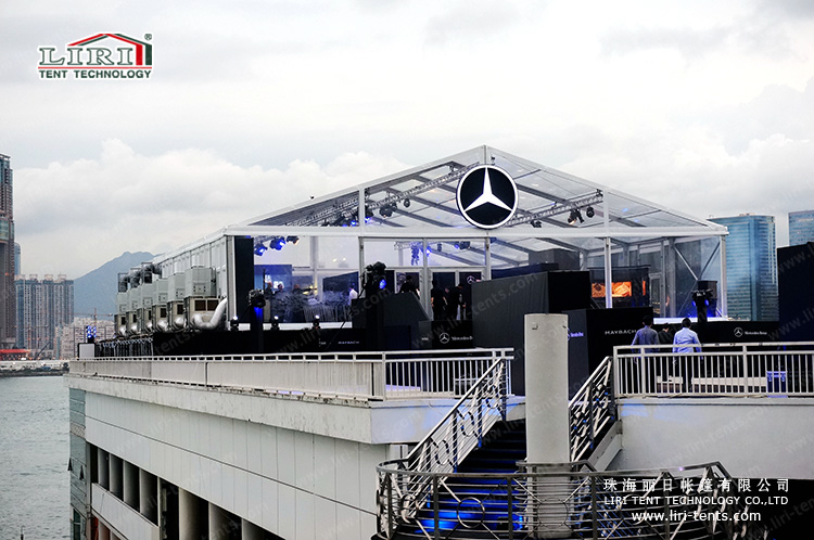 20x30m Transparent Event Tent Structure for Auto Show