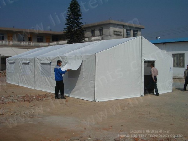 Economical tent for rescue event