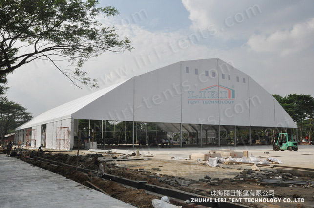 Using A 20x50m Clear Span Tent For Ramadan