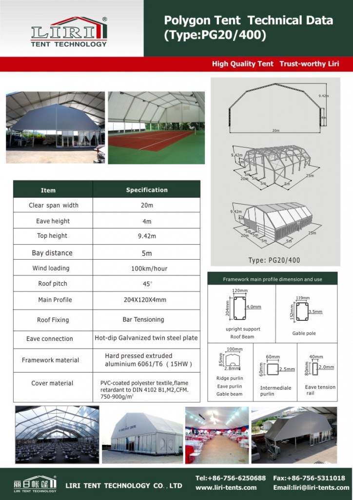 tent with pvc roof cover