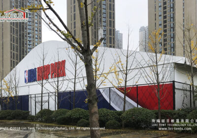 Outdoor Sports Arena Renovation – Sports Arena Tent
