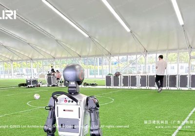 Clear Span Arcum Tents for 2025 World Humanoid Robot Games