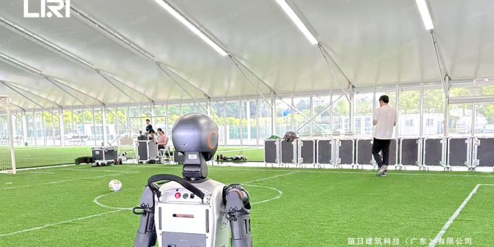 Clear Span Arcum Tents for 2025 World Humanoid Robot Games