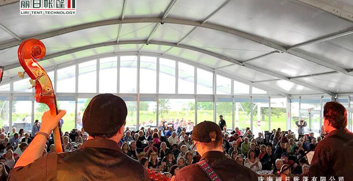 Music Festival Marquee: Sizing and Structure for the Crowd, Stage and Sound