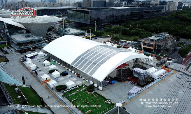 Polygon Huge Hall — clear-span tent for sale