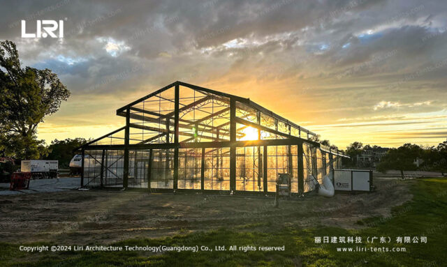 Aluminum Orangery — clear-span tent for sale