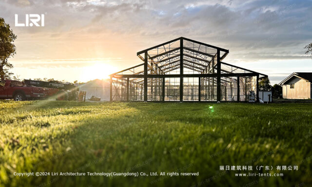 Aluminum Orangery — clear-span tent for sale