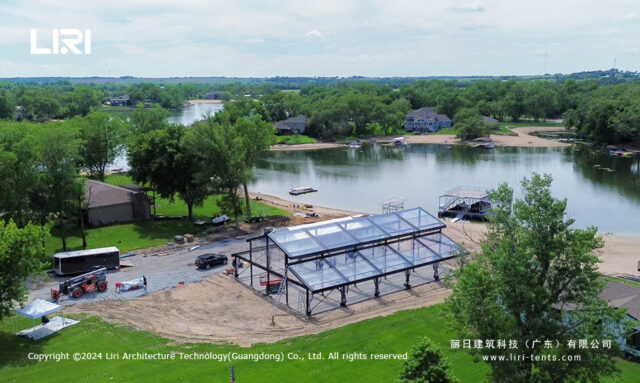 Aluminum Orangery — clear-span tent for sale