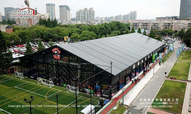 Black Tent — clear-span tent for sale