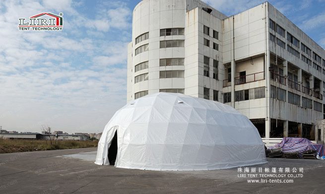 Cashew Shaped Geodesic Dome Tent — clear-span tent for sale