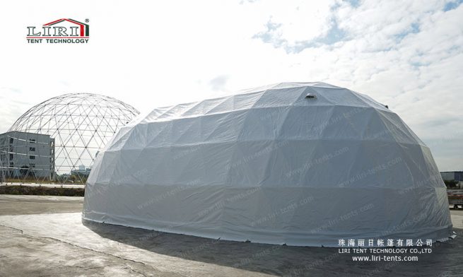 Cashew Shaped Geodesic Dome Tent tent