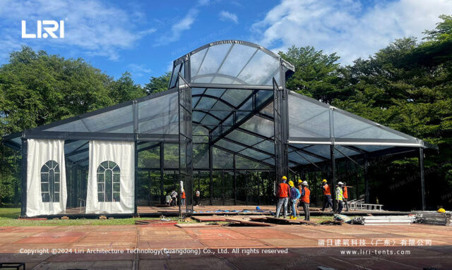 Circular Pastoral Marquees — clear-span tent for sale
