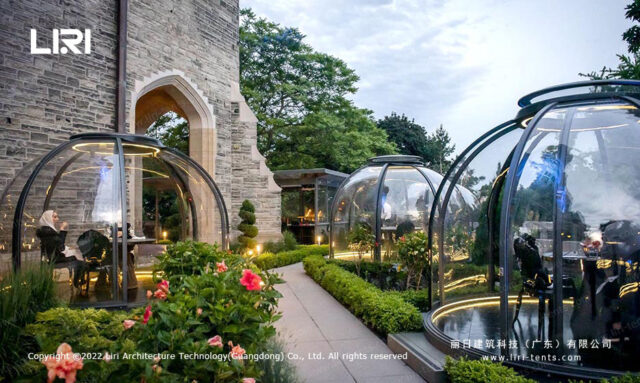 Crystal Dome House — clear-span tent for sale