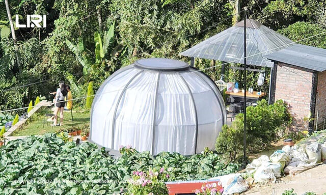 Crystal Dome House — clear-span tent for sale