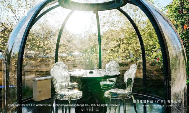 Crystal Dome House — clear-span tent for sale