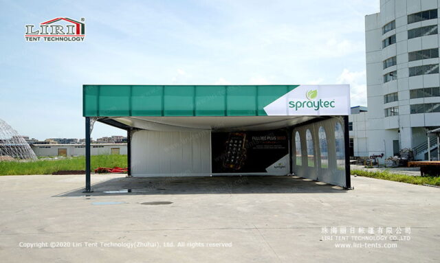 Custom Printed Tent — clear-span tent for sale