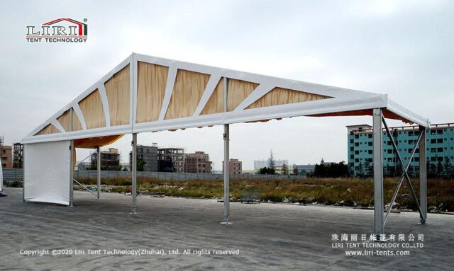 Custom Shaped Tent — clear-span tent for sale