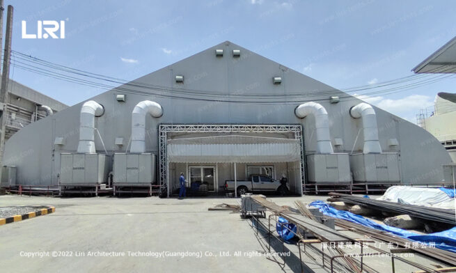 Curve Tent For Sale — clear-span tent for sale