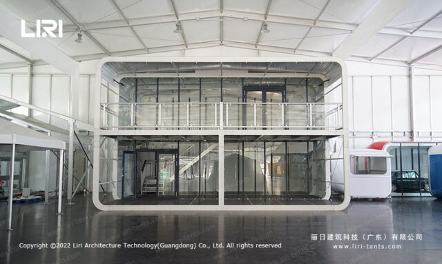 Double Storey Modular Box — clear-span tent for sale