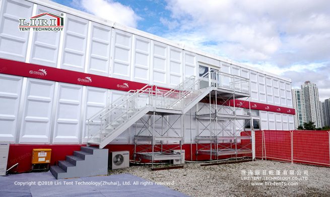 Double Decker Tent — clear-span tent for sale