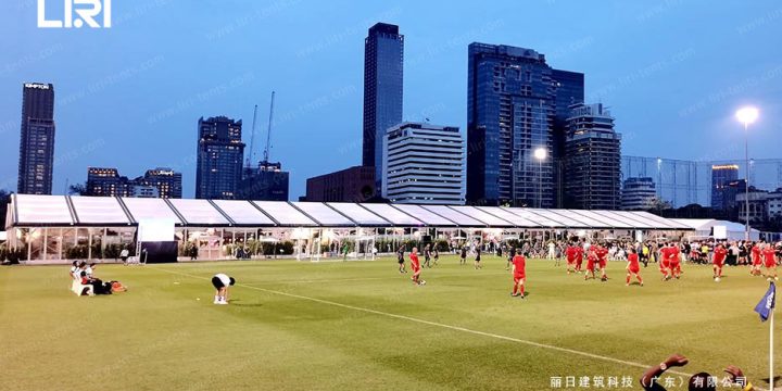 20m Clear Span Transparent PVC Tent for FIFA Gala and Sports Event