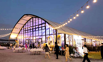 Circular Pastoral Marquees — clear-span tent for sale