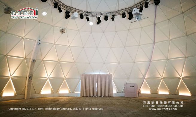 Half Sphere Tent — clear-span tent for sale