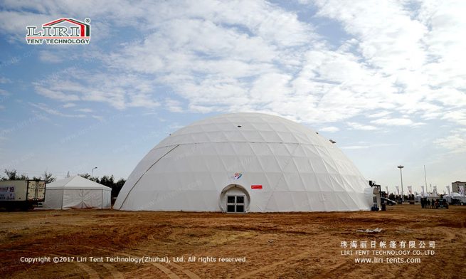 Half Sphere Tent — clear-span tent for sale