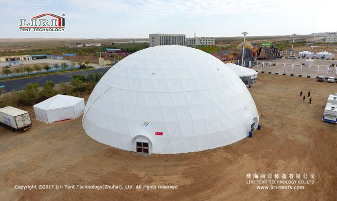 Half Sphere Tent — clear-span tent for sale