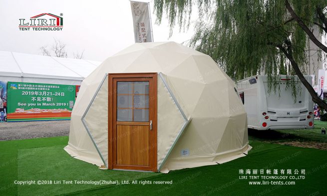 Pop Up Geodesic Dome Hotel — clear-span tent for sale
