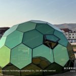 Glass Geodesic Dome tent