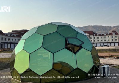 Glass Geodesic Dome