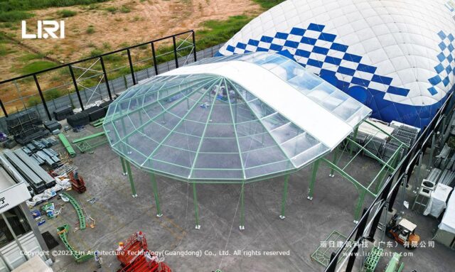 Arcum Aluminum Orangery — clear-span tent for sale