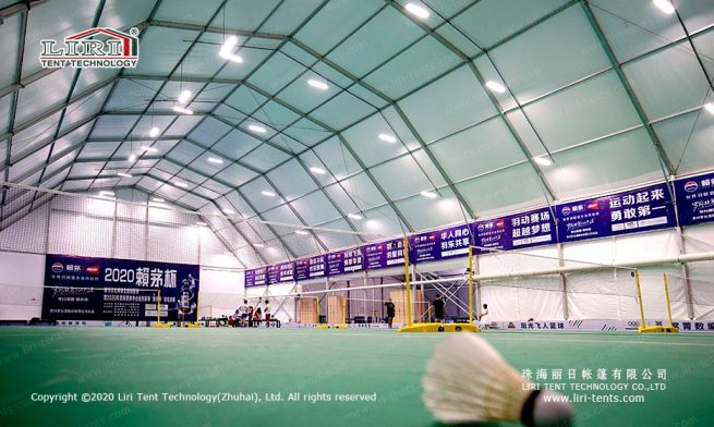 Indoor Badminton Court — clear-span tent for sale