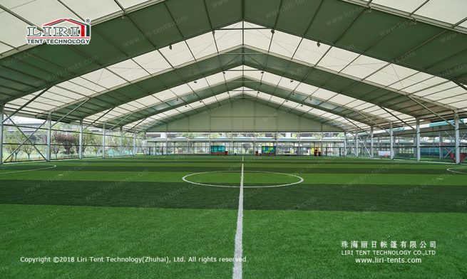 Indoor Football Field Fabric Buildings — clear-span tent for sale