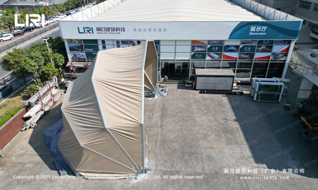 Intelligent Control Scallop Hangar — clear-span tent for sale