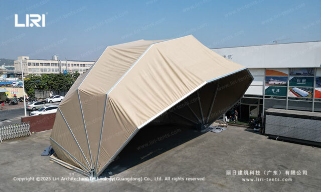 Intelligent Control Scallop Hangar — clear-span tent for sale