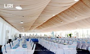 Interior Banquet Hall Large Event Tent
