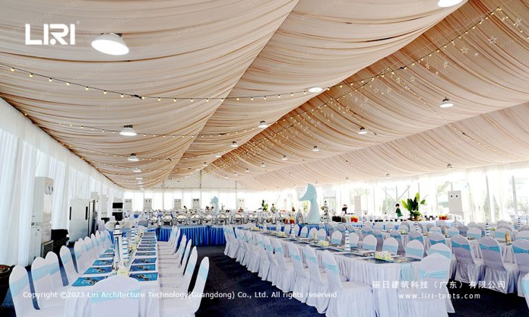 Interior Banquet Hall Large Event Tent