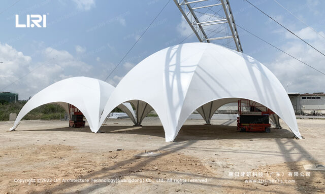 Crossover Dome Tent — clear-span tent for sale