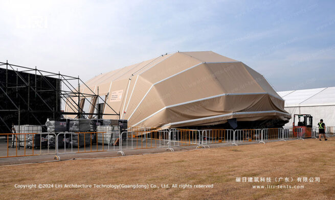 Eyelid Hangar Tent — clear-span tent for sale