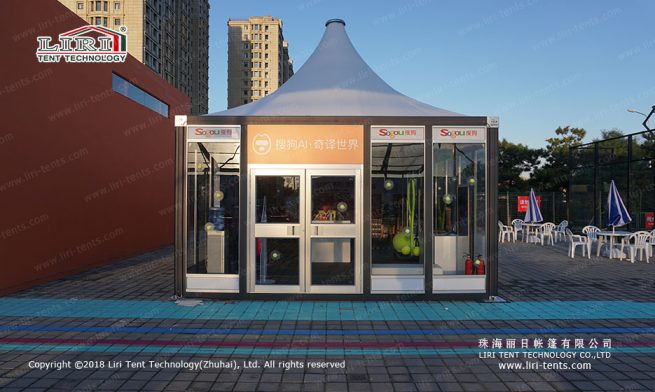 Modular Pyramid Tents — clear-span tent for sale